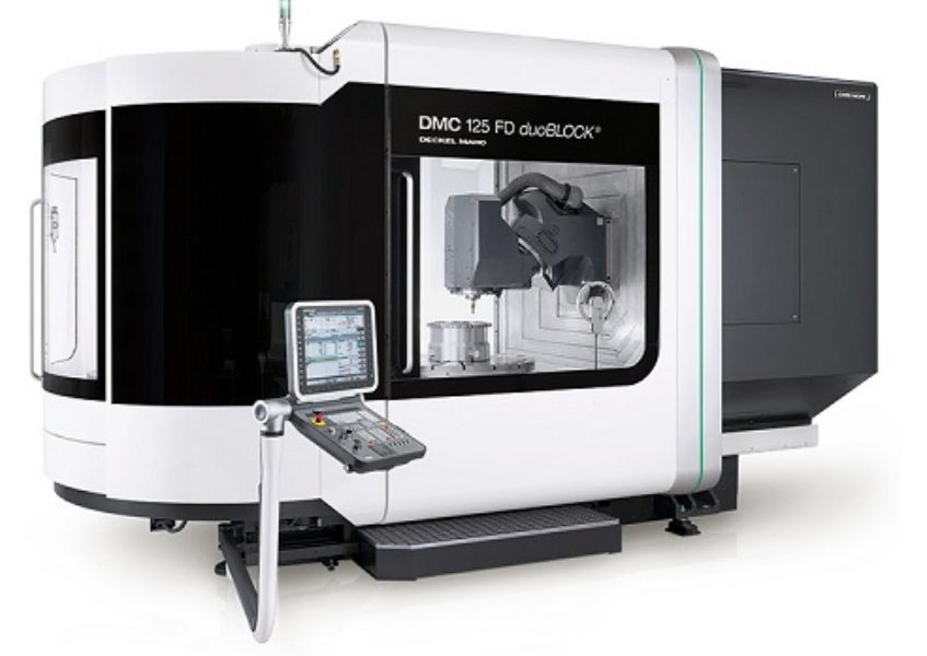 The new DMC 125 FD DUOBLOCK in Officine OMV